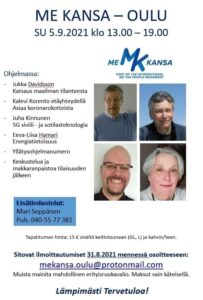 Me Kansa 5.9. Oulu
